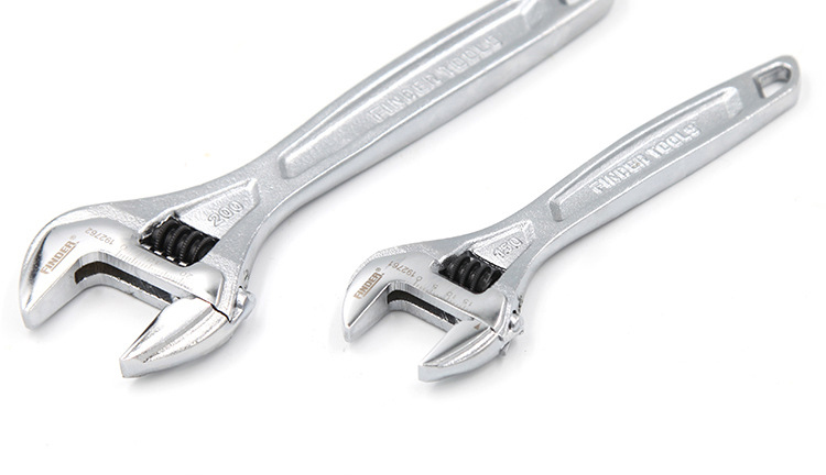 ประแจเลื่อน Finder เหล็กคุณภาพสูง ทนทานไม่บิ่นเสียหายง่าย ด้ามจับยาวช่วยให้จับได้ถนัดแน่น [ขายปลีก/ส่ง]