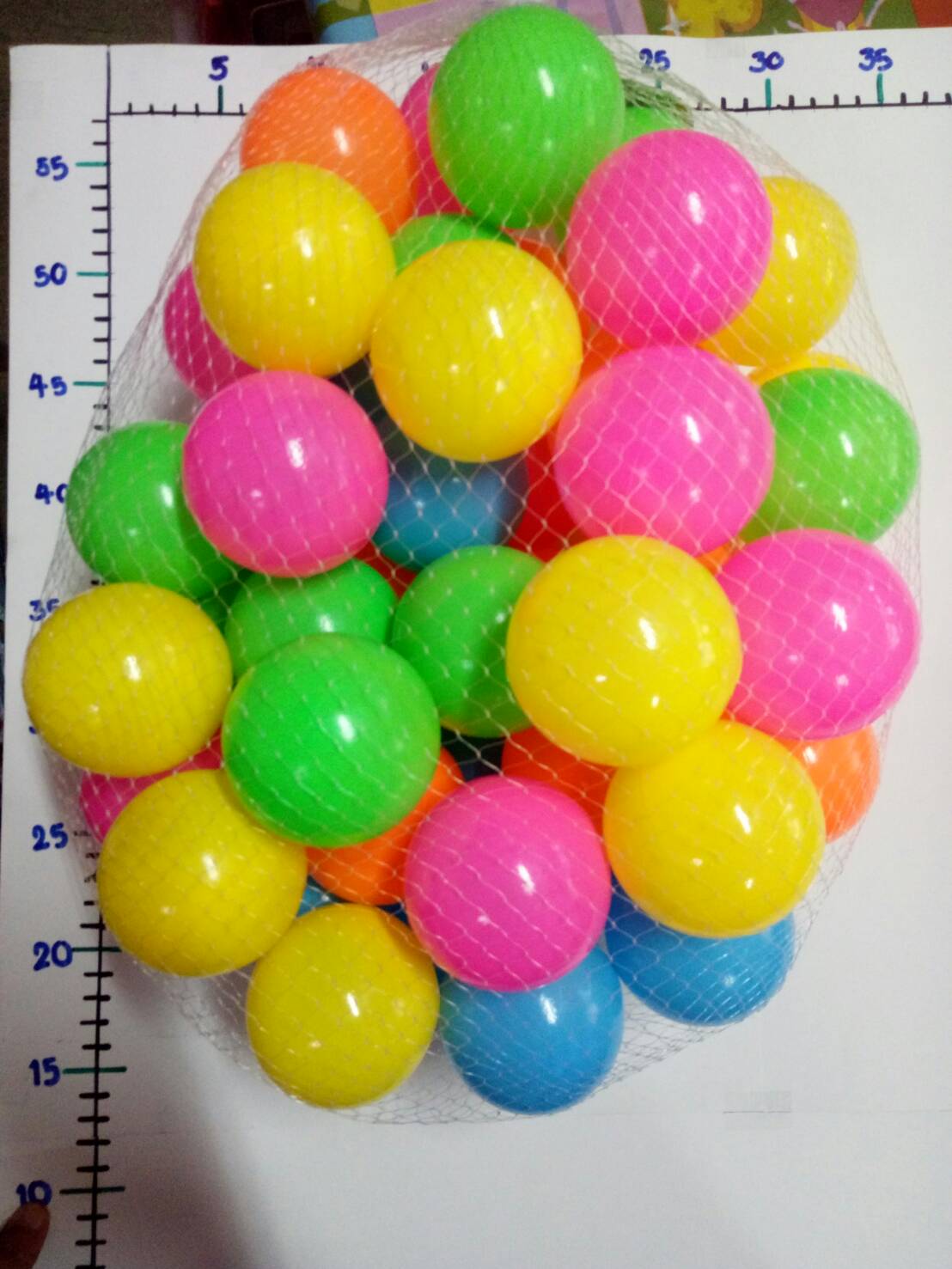บอล50ลูก/ถุง(ถุงตาข่าย)