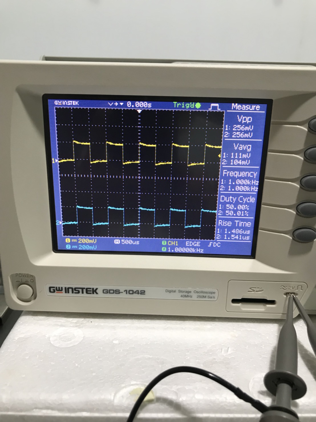 Ossilloscope GW Instek GDS-1042 40MHz