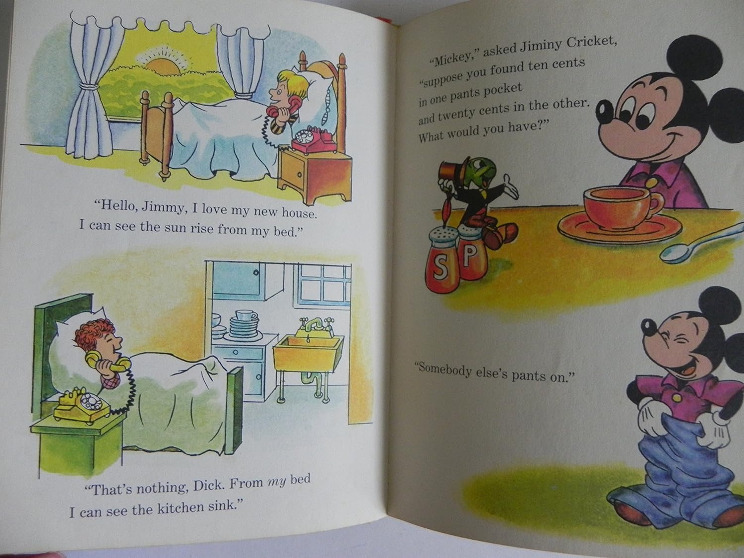 Disney Mickey Mouse's Joke Book : 1972