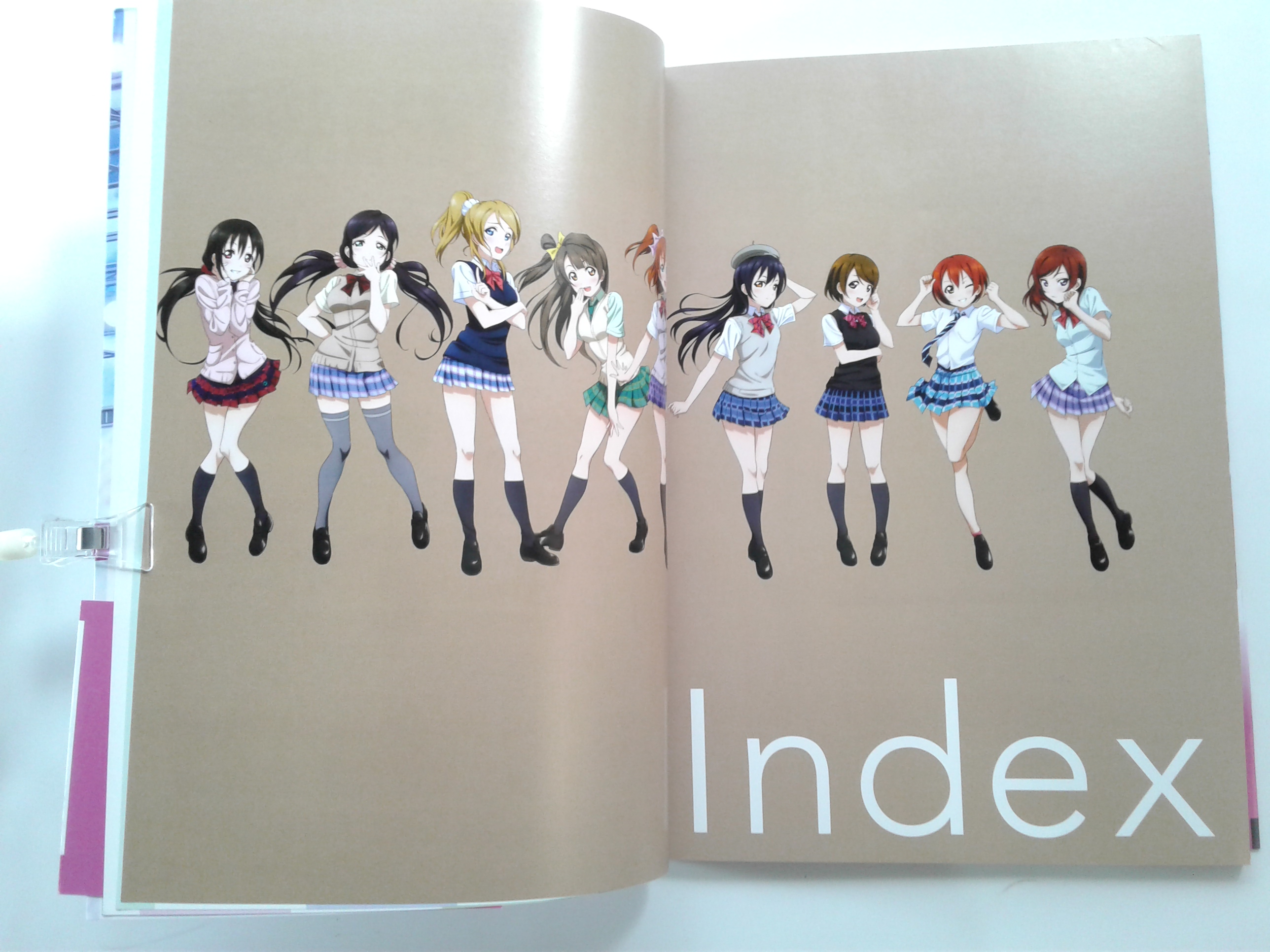 LoveLive! Perfect Visual Collection Smile การ์ตูน หนังสือ หนึงสือมือหนึ่ง