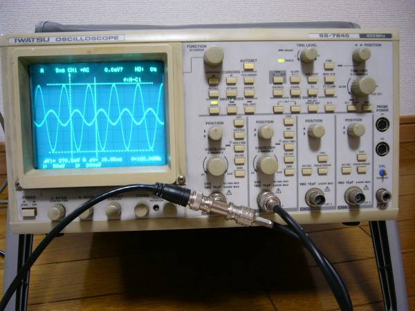 Ossilloscope Iwatsu SS-7840 400mhz