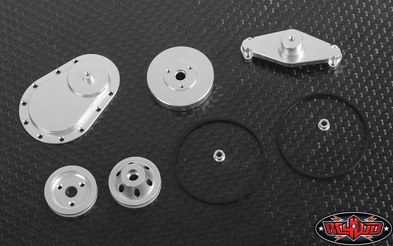 RC4WD PULLEY KIT W/BELT FOR V8 SCALE ENGINE