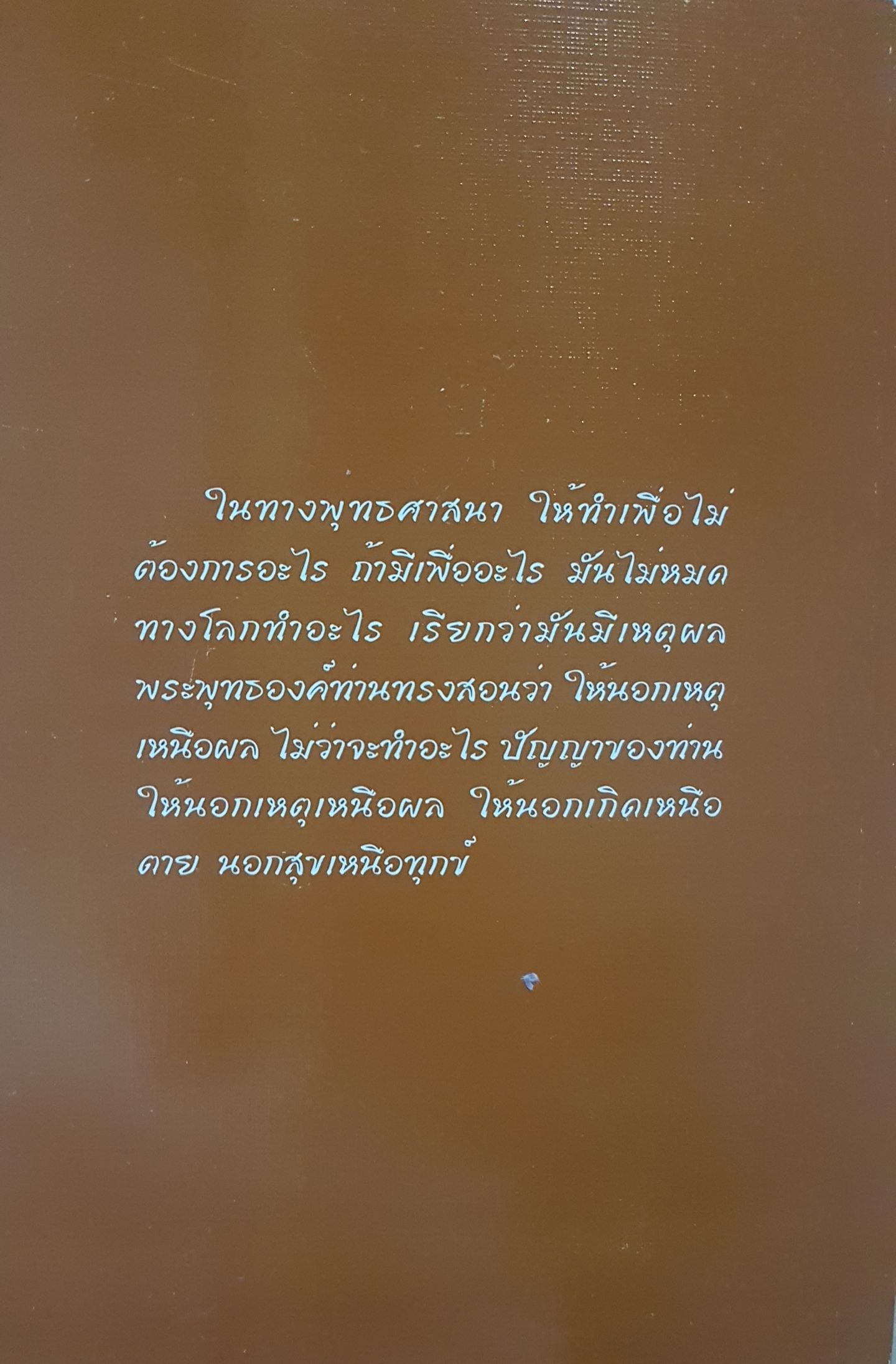 นอกเหตุเหนือผล พระโพธิญาณเถร (หลวงปู่ชา สุภทโท)
