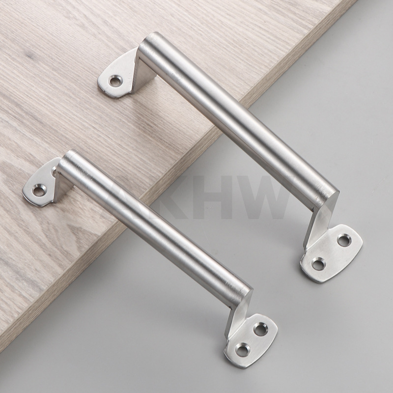 มือจับประตู แบบกลม สแตนเลส KingsMan สำหรับติดประตู/หน้าต่าง เหล็ก ไม้ PVC (ราคาต่อชิ้น)