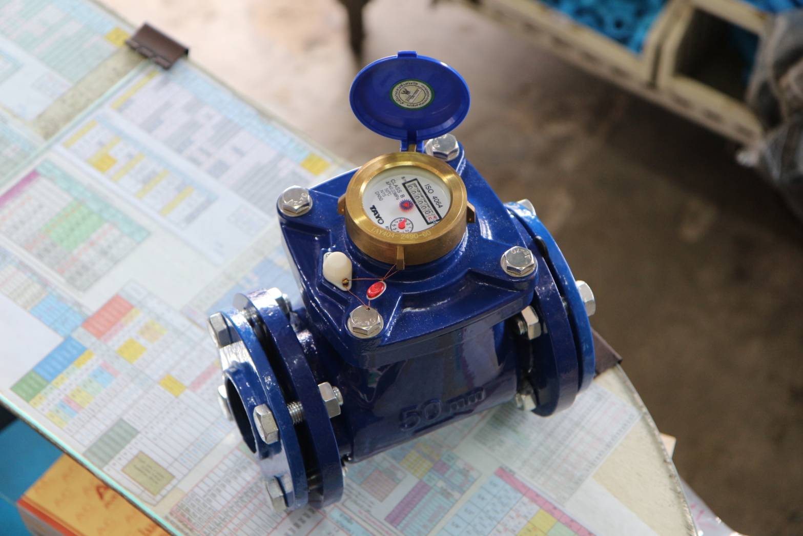 มาตรน้ำ2"/เหล็ก/Tayo