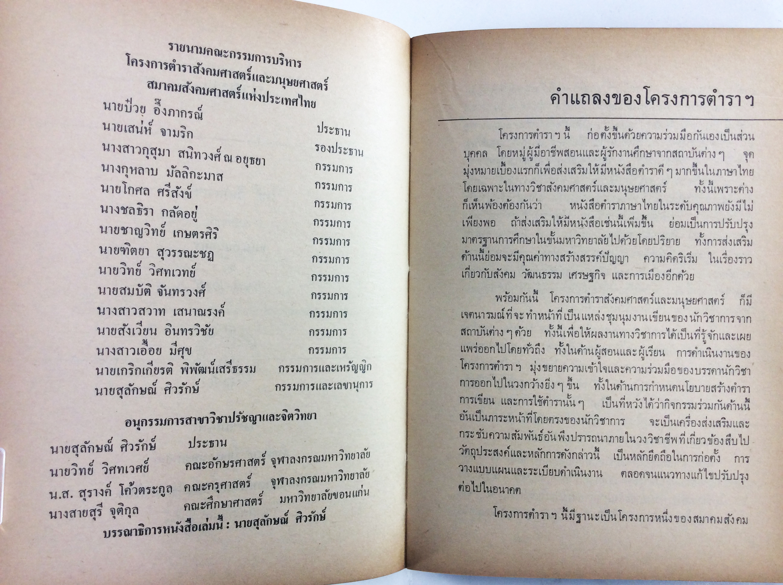 ปรัชญา วิทย์ วิศทเวทย์ จิตวิยาสังคม หนังสือต้องห้าม สังคมการเมือง หนังสือเก่า หนังสือหายาก หนังสือสะสม