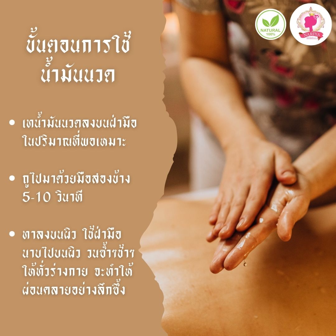 (ขนาดพกพา) น้ำมันนวดอโรม่า Body Massage Oil กลิ่นอโรม่า ขนาด 150 มิลลิลิตร น้ำมันนวด นวดผ่อนคลาย SKU-00078