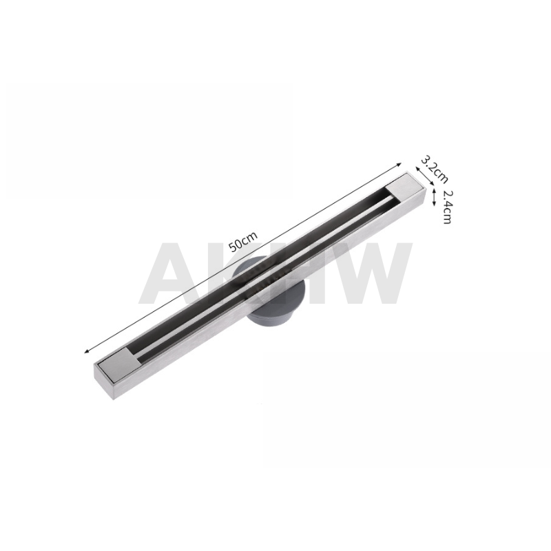 ตะแกรงน้ำทิ้งแบบยาว ลายเส้น KingsMan ความกว้าง 3.2cm วัสดุสแตนเลสหนา SUS304 ทนทาน ไม่เป็นสนิม [ขายปลีก/ส่ง]