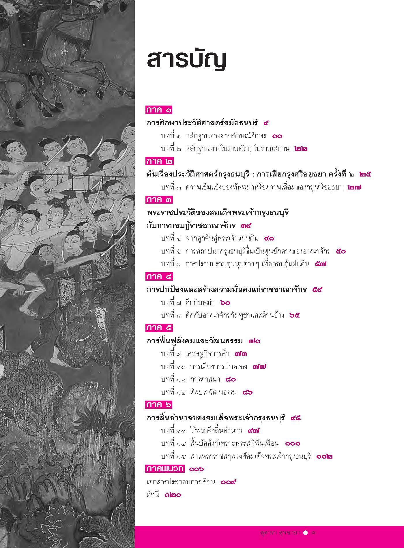 ถาม-ตอบ ประวัติศาสตร์สมัยธนบุรี