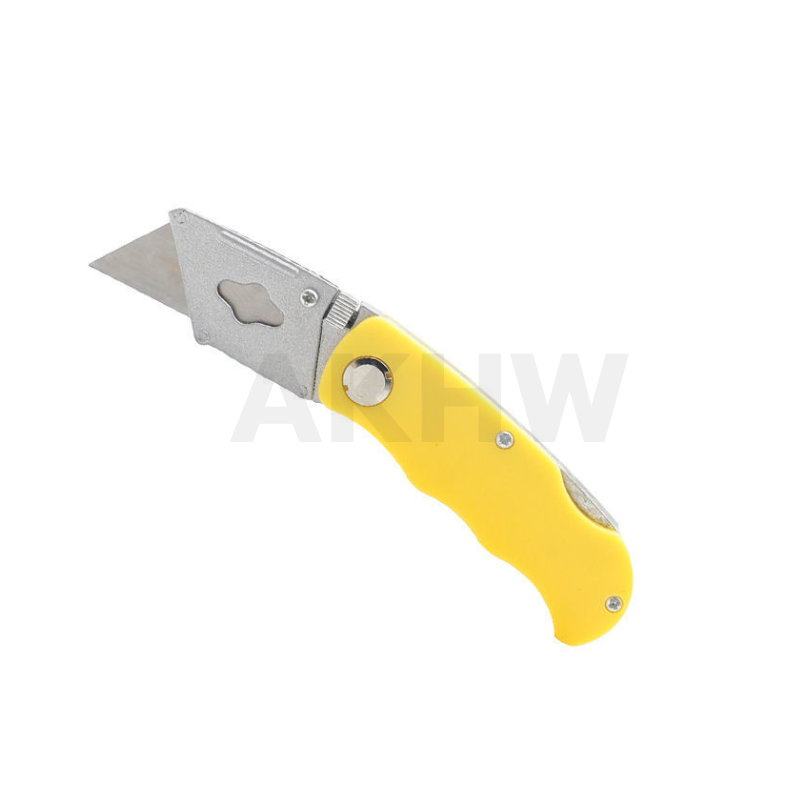 มีดคัตเตอร์ อเนกประสงค์ ยี่ห้อ KingsMan รุ่นงานหนัก แถมใบมีด 5 ใบ คละสี [ขายปลีก/ส่ง]