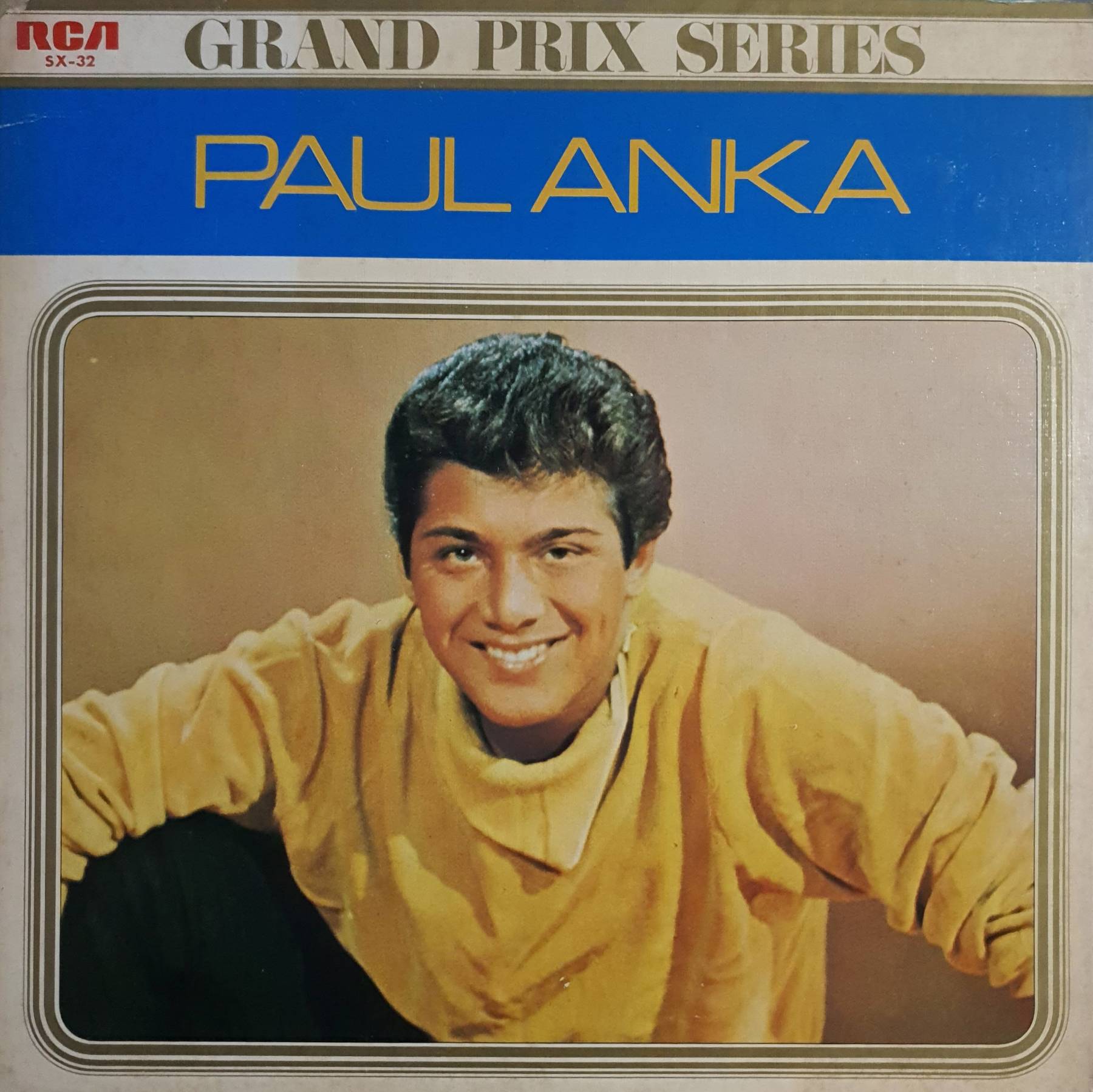 LP, Vinyl, Grand Prix Album Paul Anka