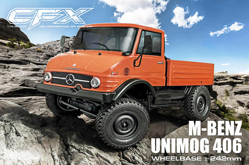 CFX 1/10 4WD M-BENZ Unimog 406 [ KIT ]