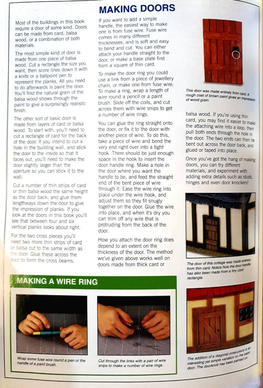 HOW TO MAKE WARGAMES TERRAINS : Games workshop