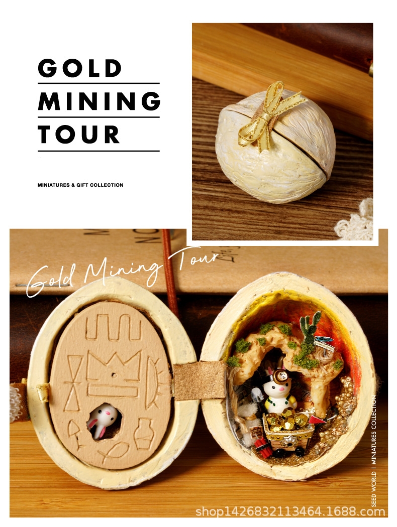 บ้านไข่จำลองเหมาะเป็นของขวัญวันอีสเตอร์หรือโอกาสอื่นๆด้วยความน่ารักในตัวและแบบภายในเพื่อให้นักประดิษฐ์ที่เริ่มต้นโดยเฉพาะ