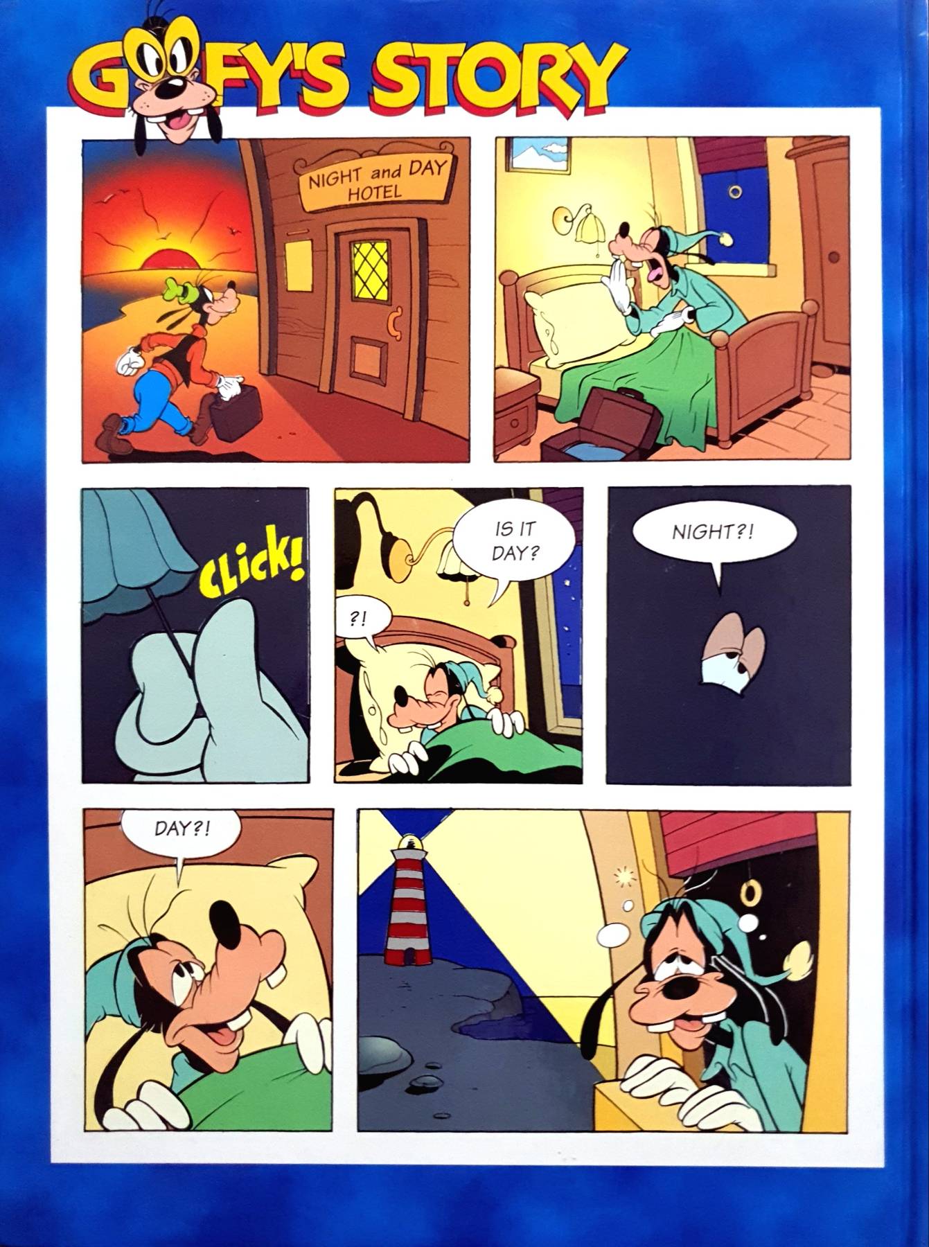 Disney's Magic English เรียนภาษาอังกฤษกับดิสนีย์ (ปกแข็ง) ตอน กลางคืนกับกลางวัน