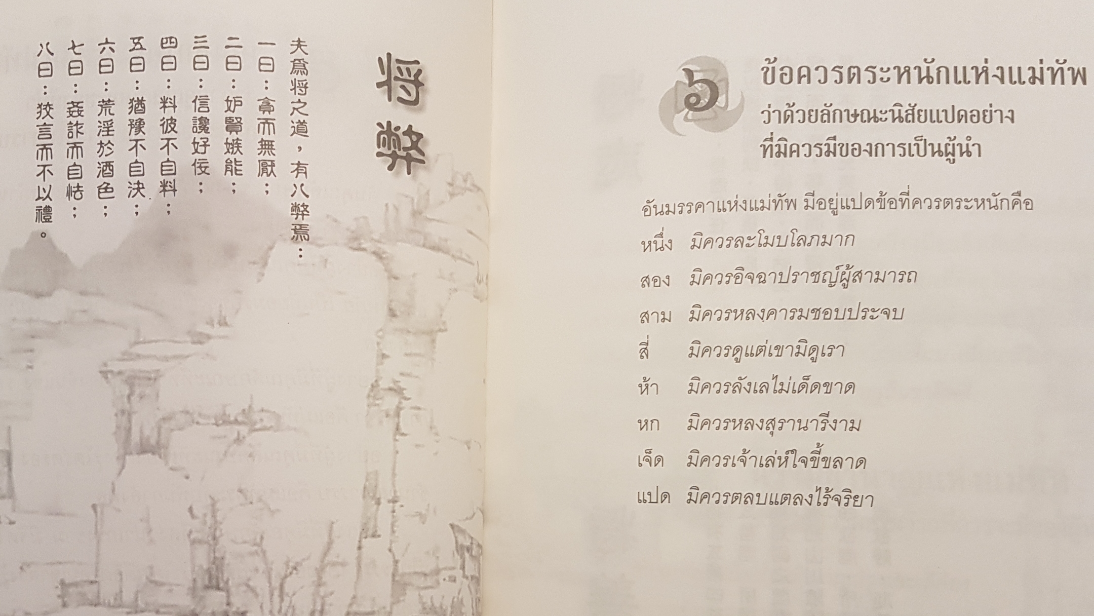 ตำราพิชัยสงครามขงเบ้ง พิมพ์ครั้งที่ 2 คู่มือนักบริหาร นักปกครอง ฉบับ 2 ภาษาไทย- จีน