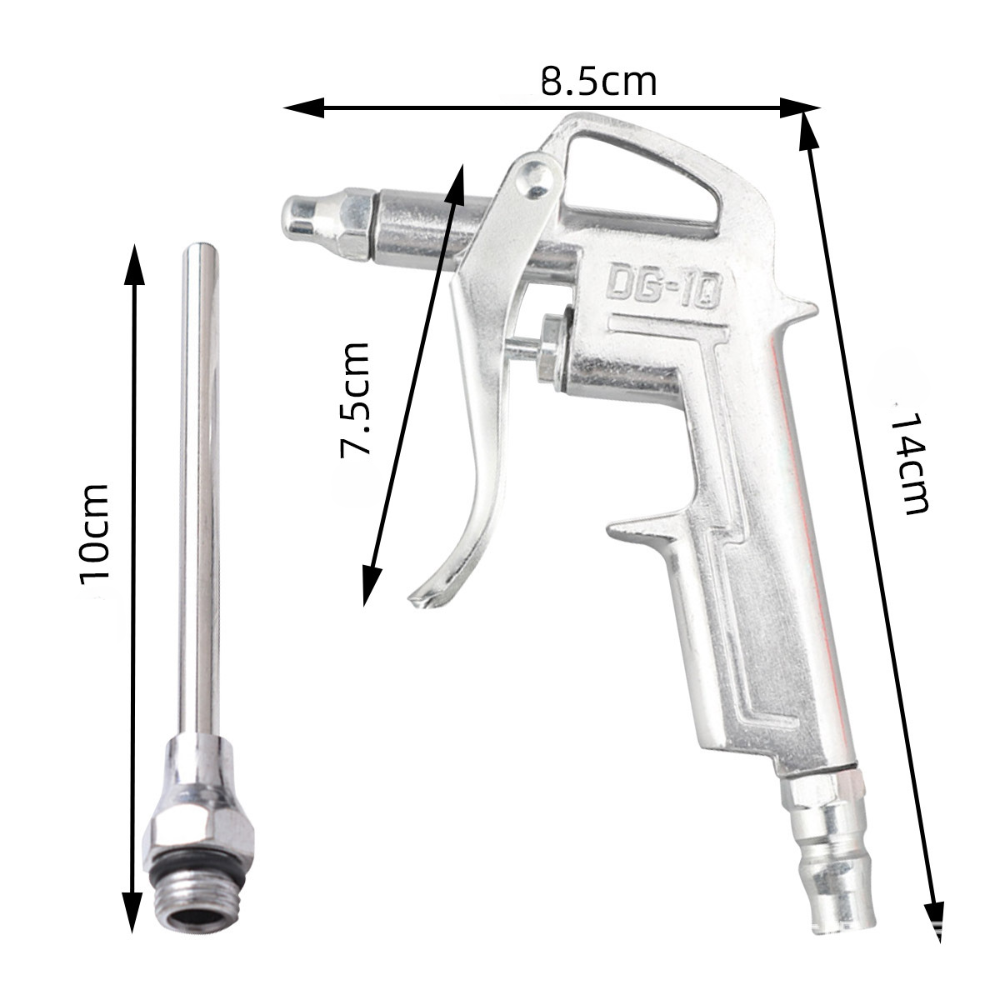 ปืนเป่าลม ปืนฉีดลม KingsMan รุ่น DG-10 วัสดุอลูมิเนียม [ขายปลีก/ส่ง ราคาถูก]