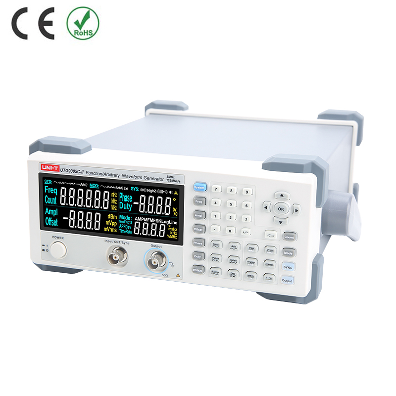 UNI-T UTG9005C-II 5MHz 1 Chanel Function/Arbitrary Waveform Generator