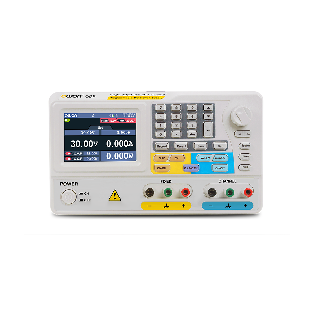 OWON ODP3032 2-CH Output With 5V Fixed Programmable DC Power Supply