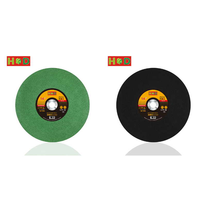 ใบตัดเหล็ก/ใบตัดไฟเบอร์ 14นิ้ว ยี่ห้อ HD สำหรับตัดเหล็ก/สแตนเลส ตัดคม ตัดทน คุ้มค่า ราคาถูก (355x2.8x25.4mm) [แพ็ค5ใบ]