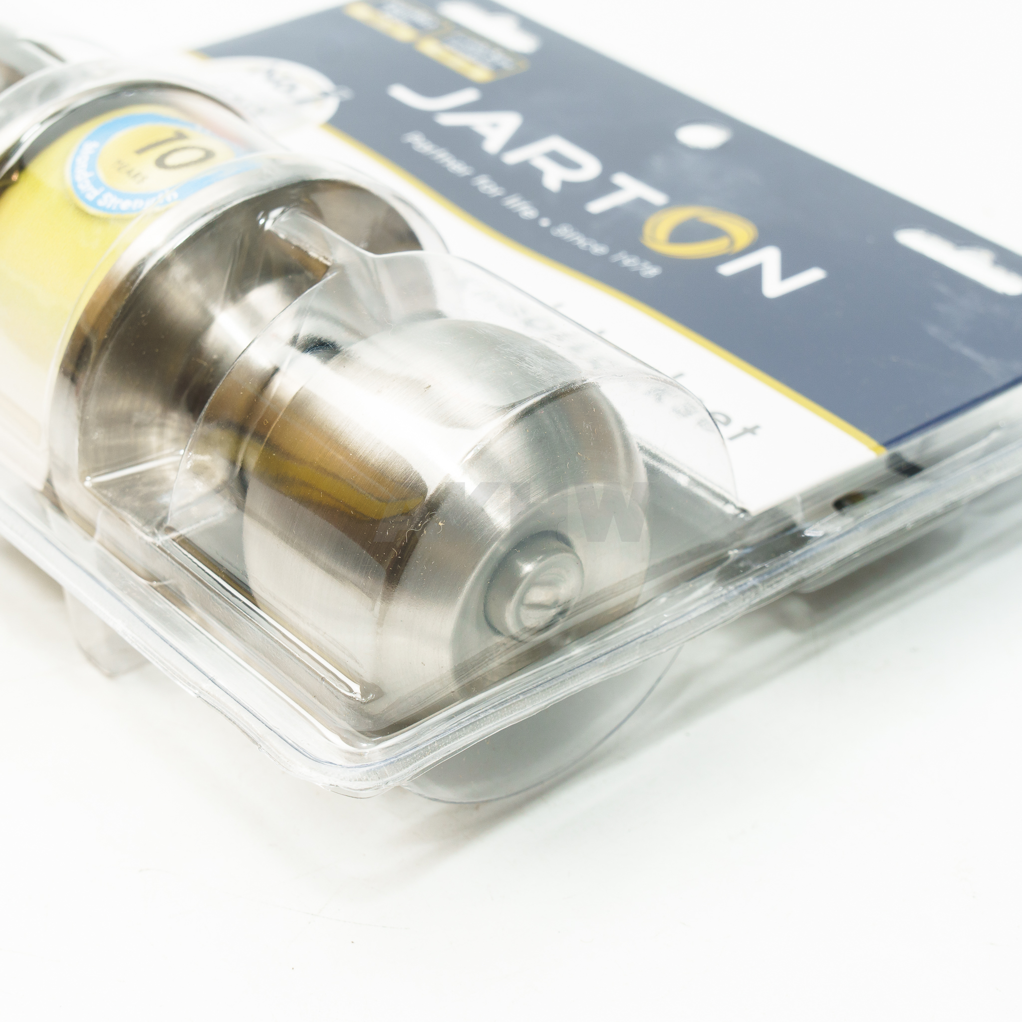 ลูกบิดประตู Jarton ไส้กุญแจทองเหลืองแท้ แข็งแรง ทนทาน [ขายปลีก/ส่ง]