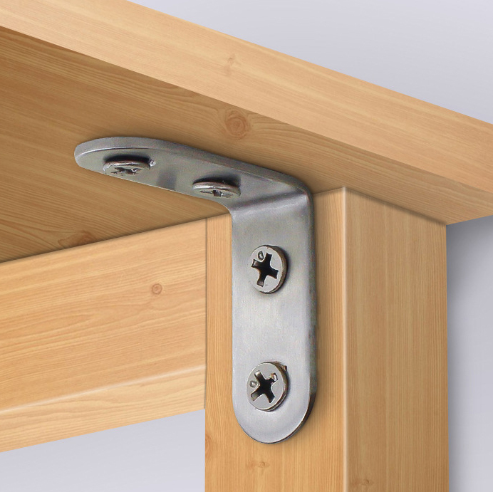 ชุดฉาก DIY สแตนเลส KingsMan สำหรับทำชั้นวาง งานเฟอร์นิเจอร์ ซ่อมแซมโต๊ะ/เก้าอี้ [ขายเป็นคู่]