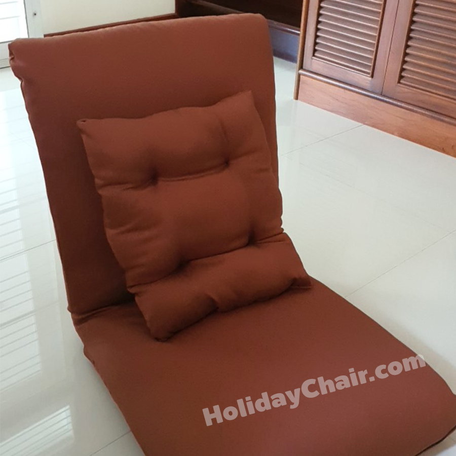 เบาะนั่งสมาธิ ปรับได้ 6ระดับ พร้อมหมอนอิง เบาะรองนั่งสมาธิ เก้าอี้นั่งพื้น เก้าอี้สวดมนต์ เบาะรองนั่งมีพนักพิง เก้าอี้นั่งสมาธิ เบาะรองนั่งพื้น HC-057