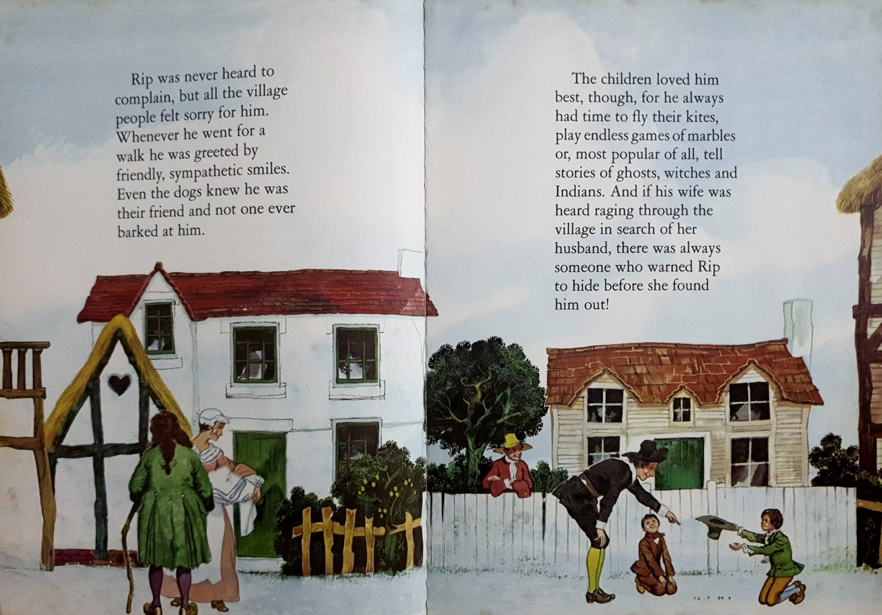 Vintage Rip Van Winkle Washington Irving Award Classic Tale (hardcover)