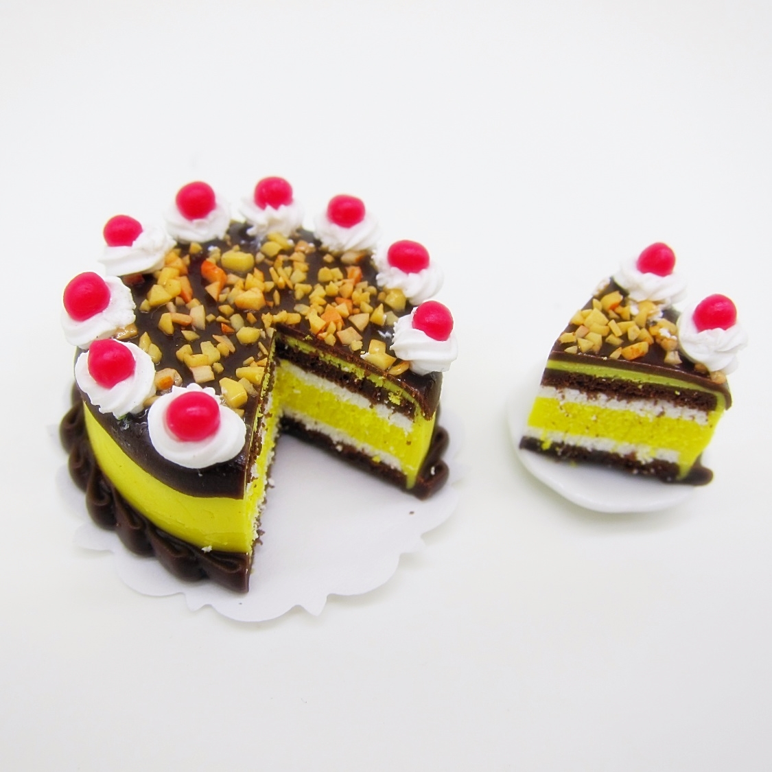 Miniature Cake แบบหั่นได้จริง 25 mm