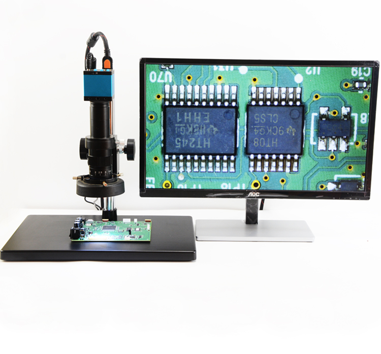 CCD Camera Industrial HDMI Digital Industrial Microscope Full HD,OW-720P-A(เฉพาะตัวเครื่องและอุปกรณ์ไม่รวมจอ รวมจอด้วยเพิ่ม 4,000 บาท)