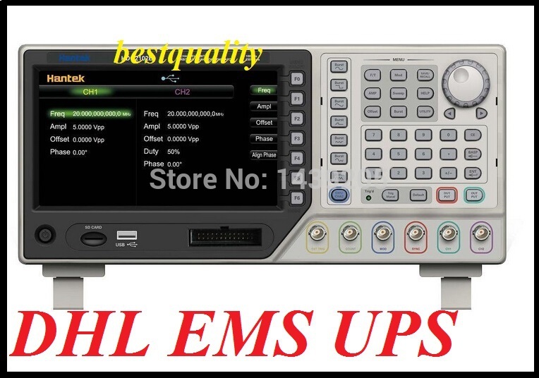 Function Generator Hantek HDG2002B 2CH 5MHz 250MSa s