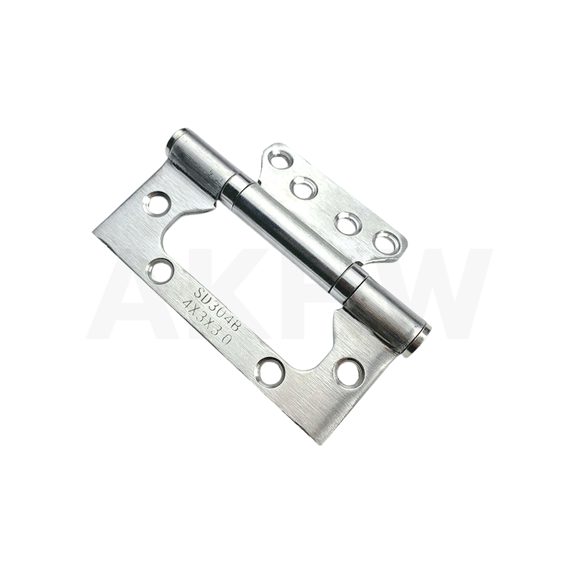 บานพับประตูปีกผีเสื้อ 4 นิ้ว KingsMan วัสดุสแตนเลสแท้ SUS304 ความหนา3.0mm แข็งแรง ทนทาน ไม่เป็นสนิม [ปลีก1ชิ้น/แพ็ค3ชิ้น]