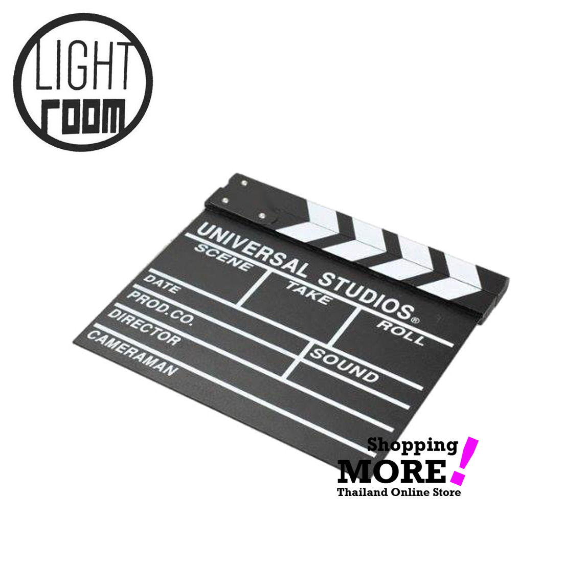 สเลทฟิล์ม slate film (Clapboard) สีดำ และสีขาว ขนาด 27x30 cm. ทำจากไม้ใช้ในงานถ่ายทำได้จริง ใช้เป็นของขวัญวันเกิด รับปริญญา ของที่ระลึก พร๊อพถ่ายภาพ ตกแต่งบ้าน