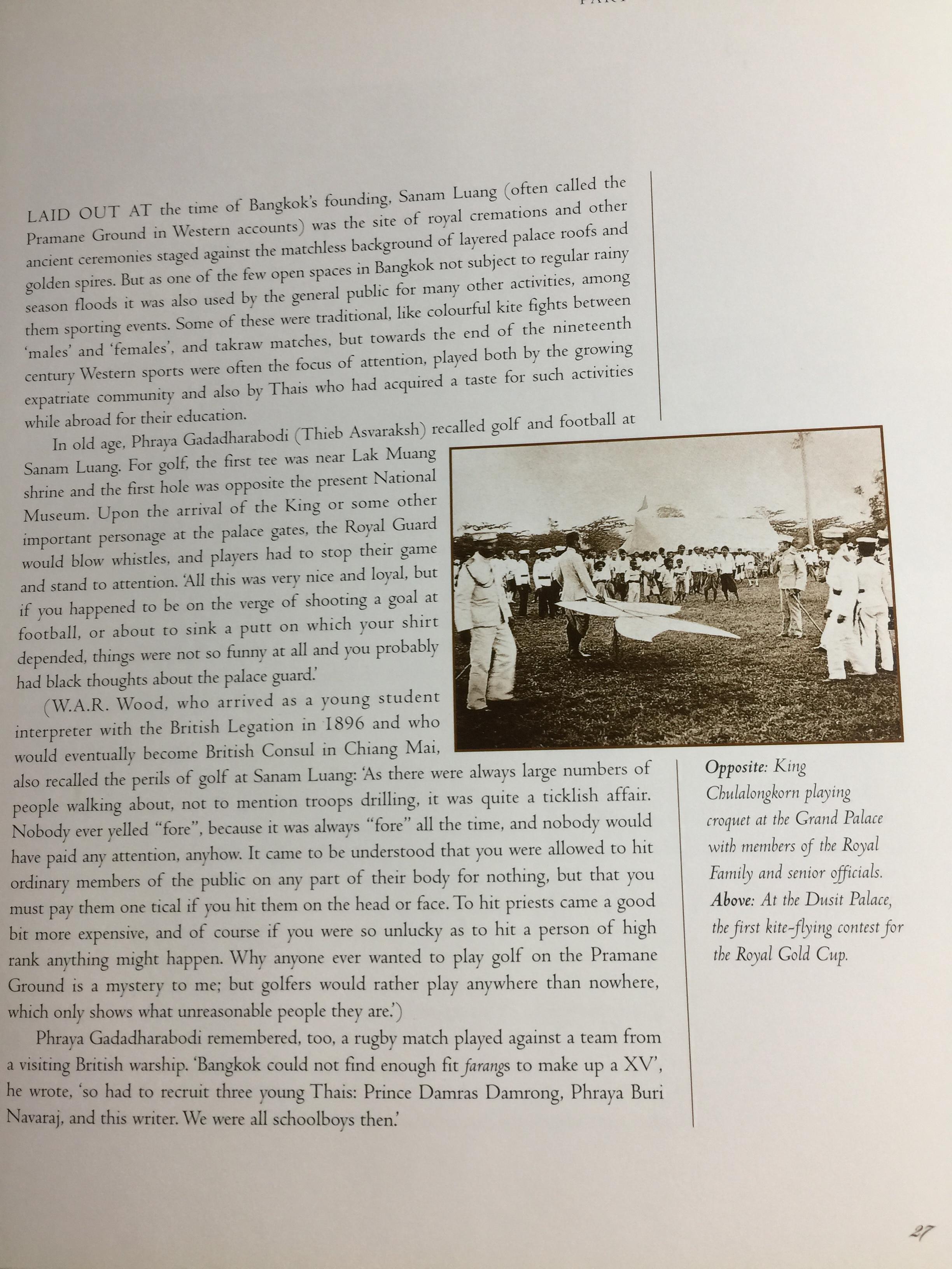 Celebrating 100 Years The Royal Bangkok Sports Club