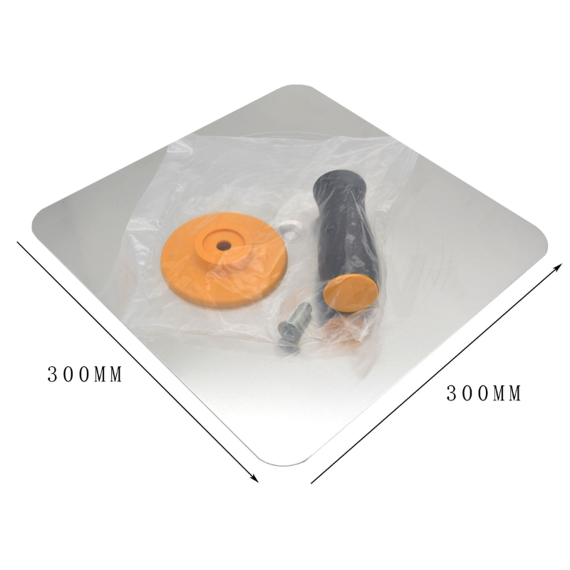 กะบะรองฉาบฝ้า/ถาดกะบะฉาบฝ้ายิปซั่ม 30x30cm KingsMan วัสดุอลูมิเนียม แข็งแรง ทนทาน[ขายปลีก/ส่ง]