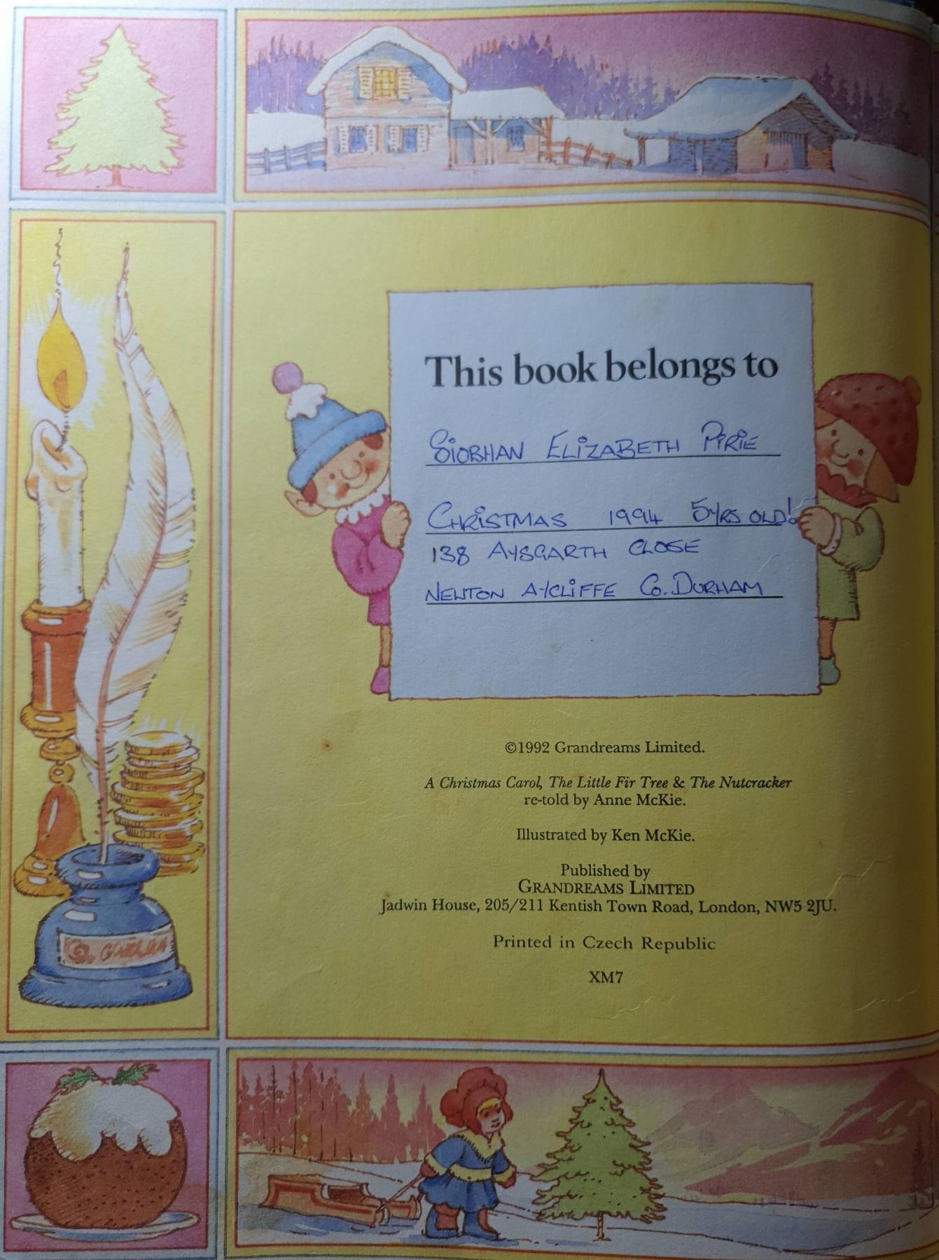 A Treasury of Well-Loved Christmas Tales v. : Ken McKie