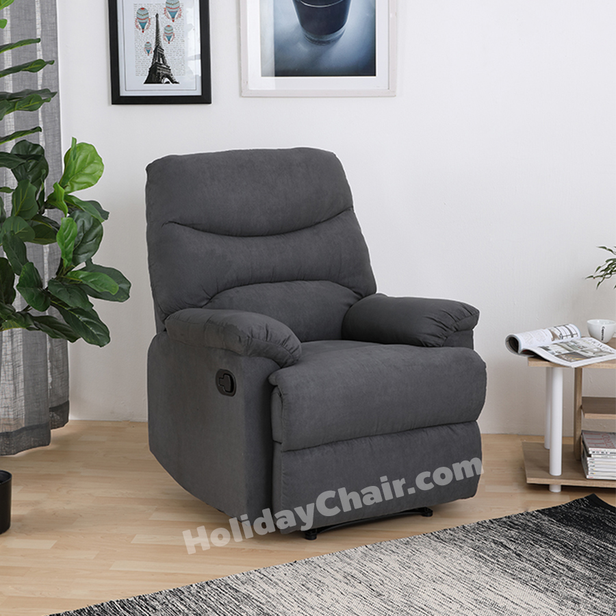 เก้าอี้โซฟา โซฟาผ้า โซฟาปรับนอน เก้าอี้ปรับระดับ โซฟาเดี่ยว เก้าอี้เอนหลัง เก้าอี้ปรับเอนนอน เก้าอี้เอนนอน โซฟาพักผ่อน โซฟานุ่มๆ รุ่น HC-047 (สีเทา)