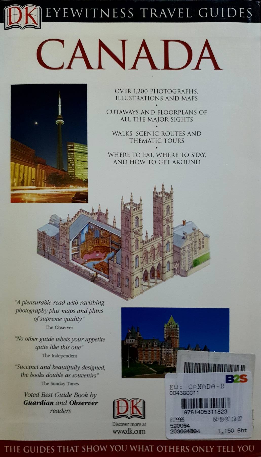 4 DK Eyewitness Travel Guide: Canada : DK Publishing