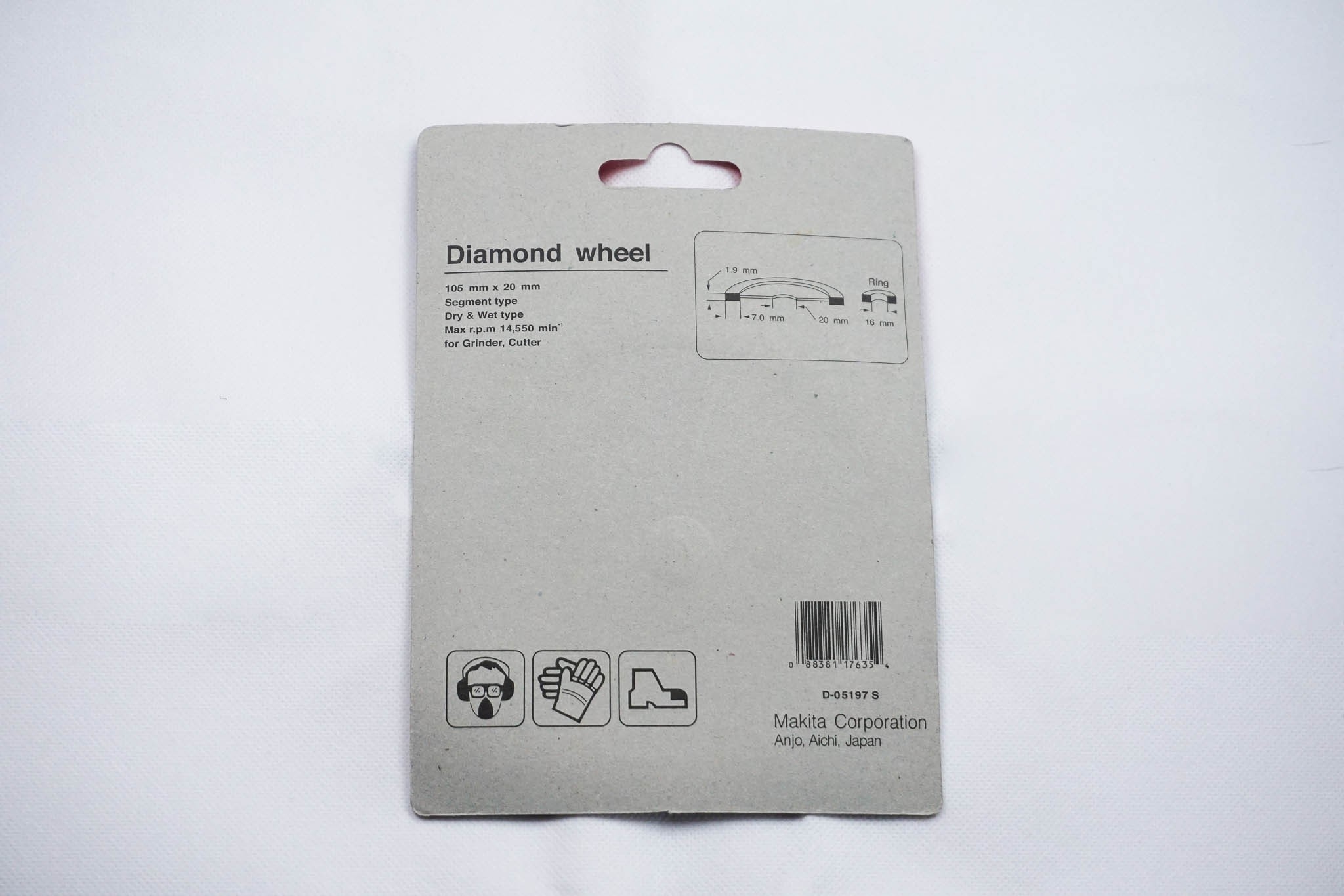 ใบตัดกระเบื้อง ขนาด 4นิ้ว ยี่ห้อ Makita