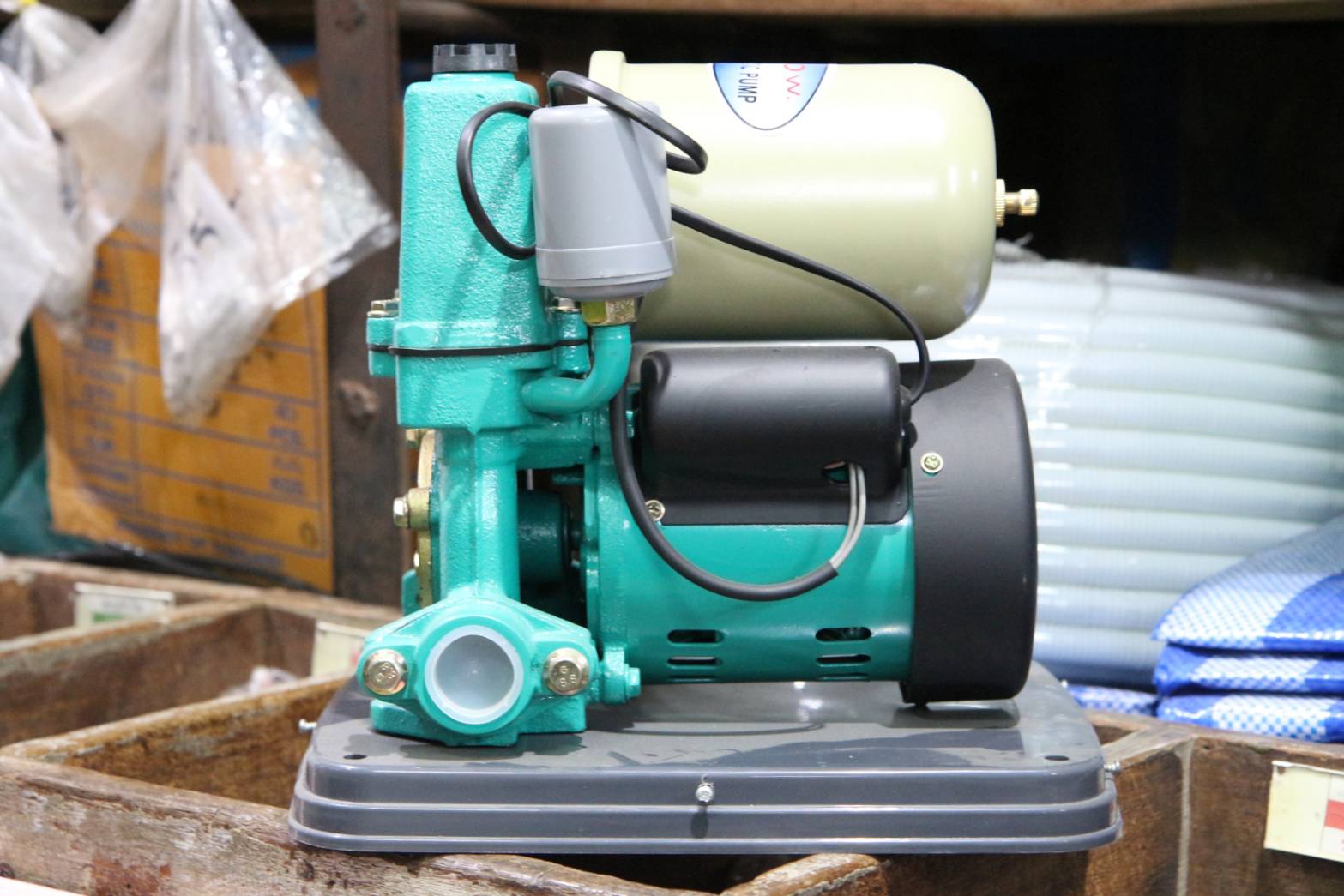 ปั๊มเปลือย/1"/250w/Yachika/YK-238/มีฝาครอบ