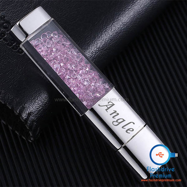 แฟลชไดร์ฟคริสตัล Light Diamond USB