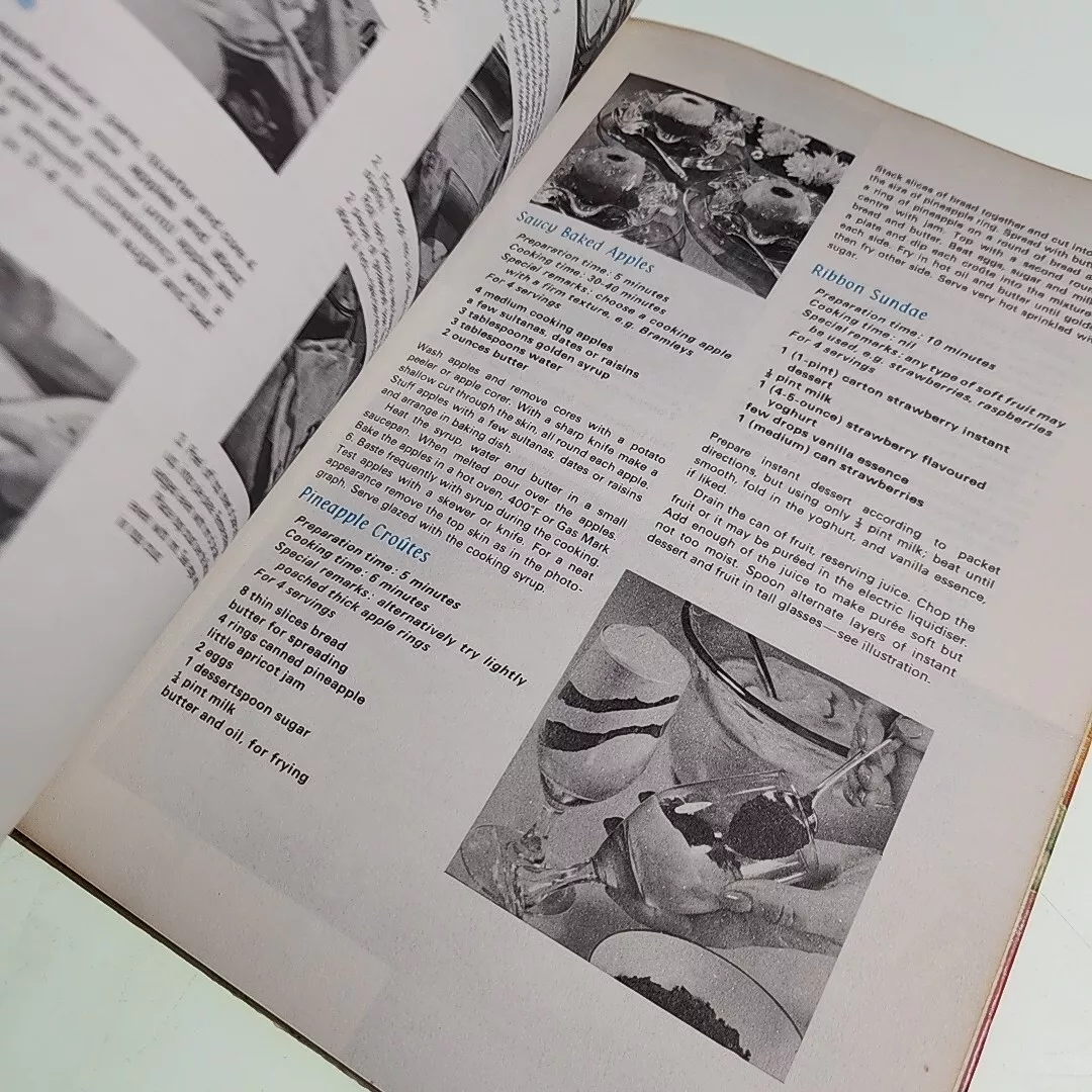 Better Homes Cookery THE QUICK COOK BOOK Christine Watt, 1971