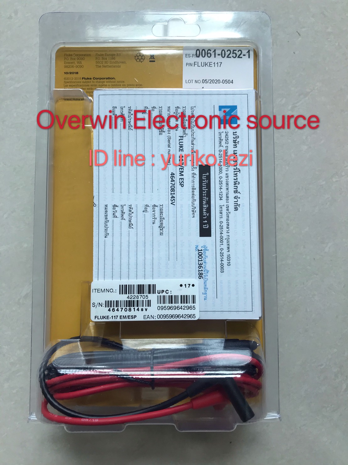 Fluke 117 ของแท้ USA