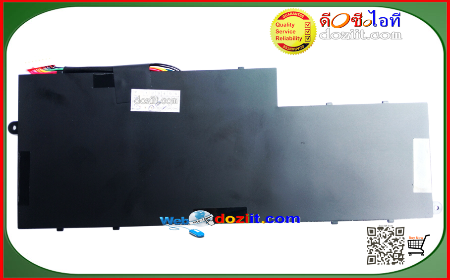 แบตเตอรี่แท้ Original Acer Aspire E-11 E3-111 E3-112 ES1 ES1-111 ES1-420 V-11 V3-111 V3-112 V5-122P V5-132 Laptop Battery AC13C34 2640mAh