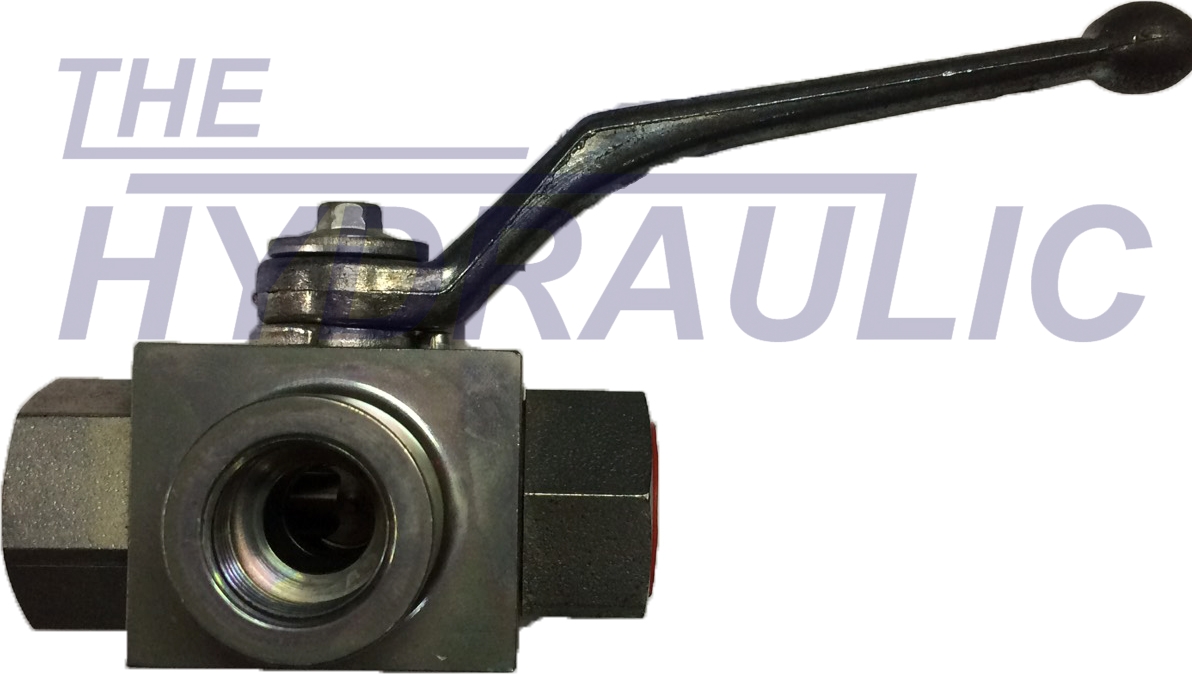 BK3-DN10-G3/8-112A-L 3-WAY BALL VALVE BK3 - G 3/8" HIGH PRESSURE L PORT - MHA ชิ้น