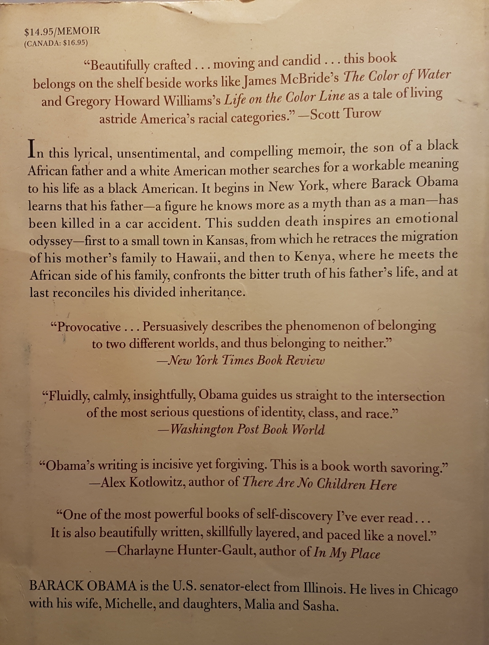 Barack Obama Dream From My Father