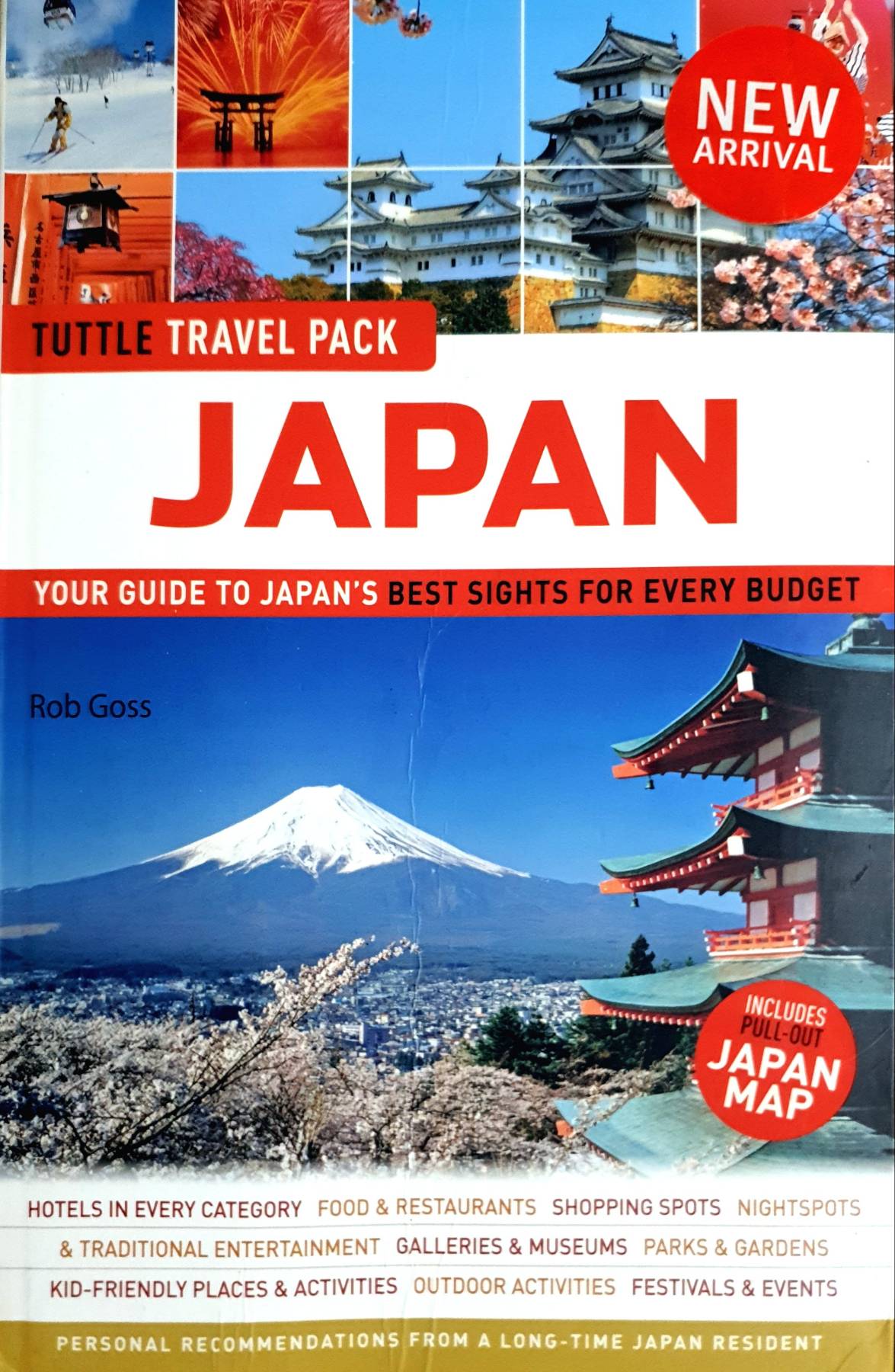 Japan Travel Guide & Map Tuttle Travel Pack Your Guide to Japan's Best Sights for Every Budget