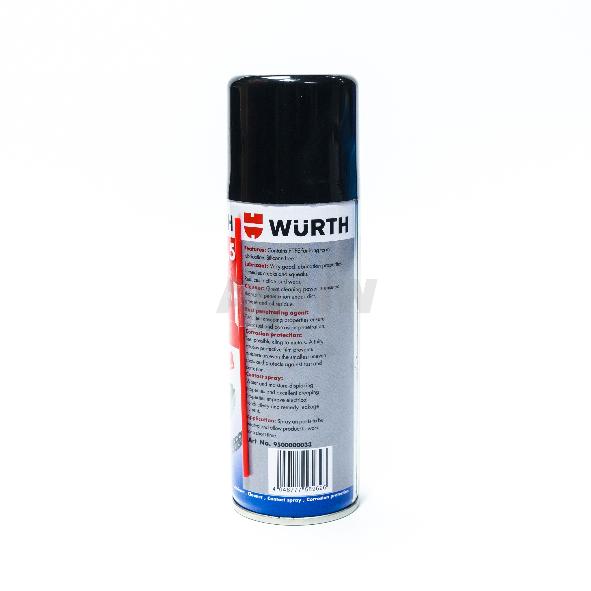 สเปรย์น้ำมันอเนกประสงค์ WURTH Power 5in1 ขนาด 200ml สำหรับหล่อลื่นโลหะ ขจัดสนิม **ของแท้ Made in England**[ขายส่ง]
