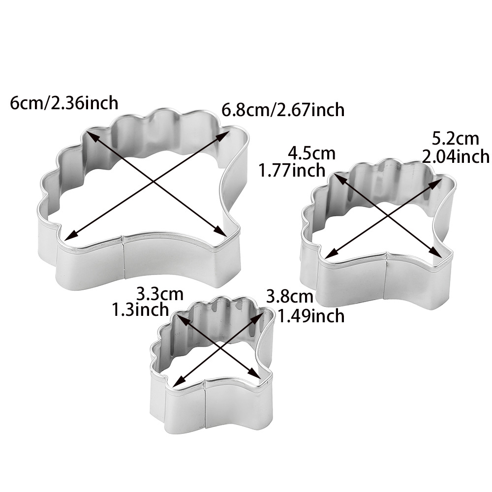 แม่พิมพ์เค้กเครื่องมือใหม่คาร์เนชั่นกลีบแม่พิมพ์สแตนเลสวัสดุA376 Carnation Petalพิมพ์สแตนเลสงานพิมพ์เค้ก,พิมพ์ดอกไม้ดิน,พิมพ์คุ้กกี้ชุดดอกคาร์เนชั่น